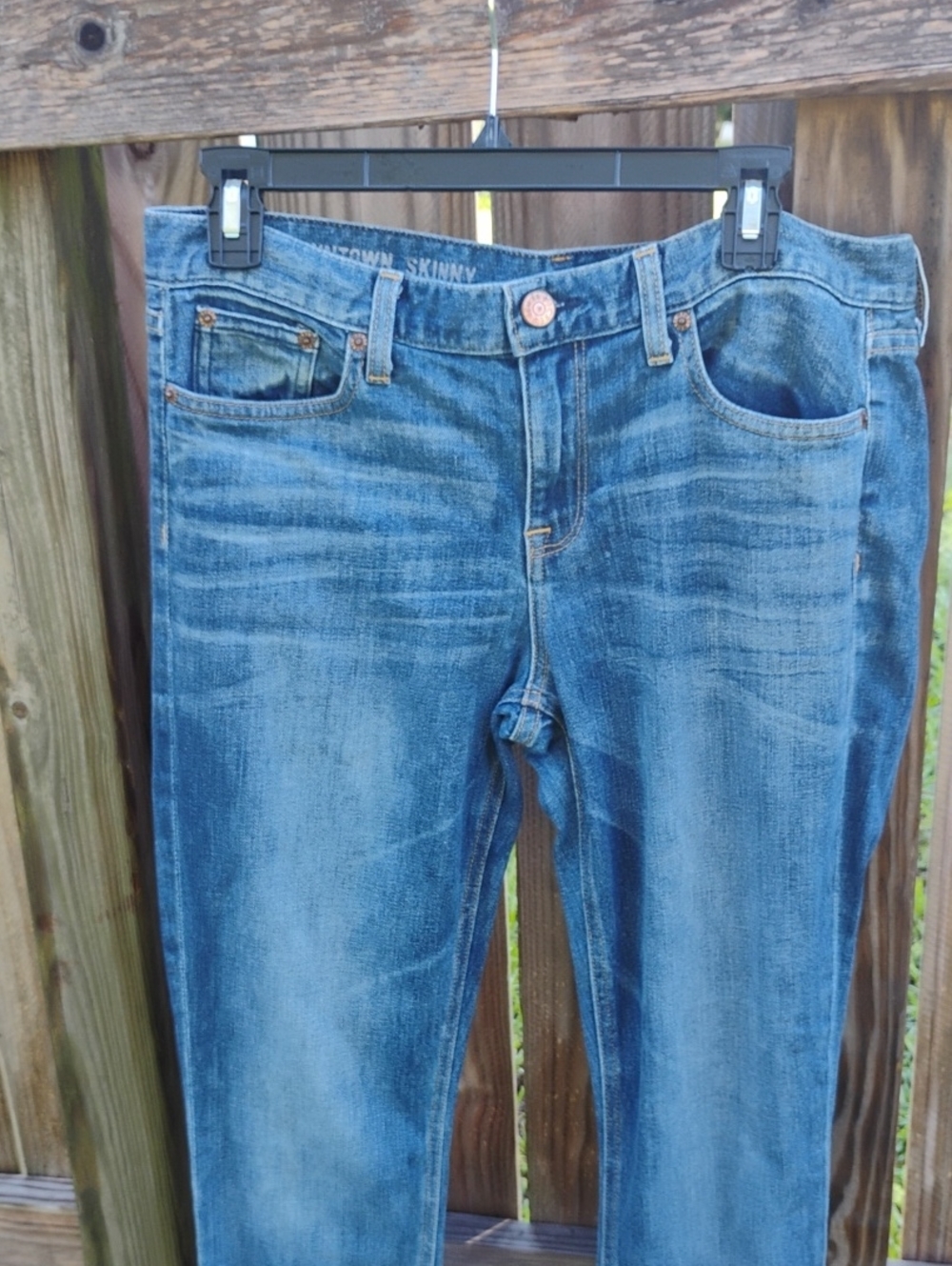 Downtown Skinny Faded Blue Wash Downtown Skinny